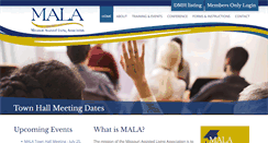 Desktop Screenshot of malarcf.org